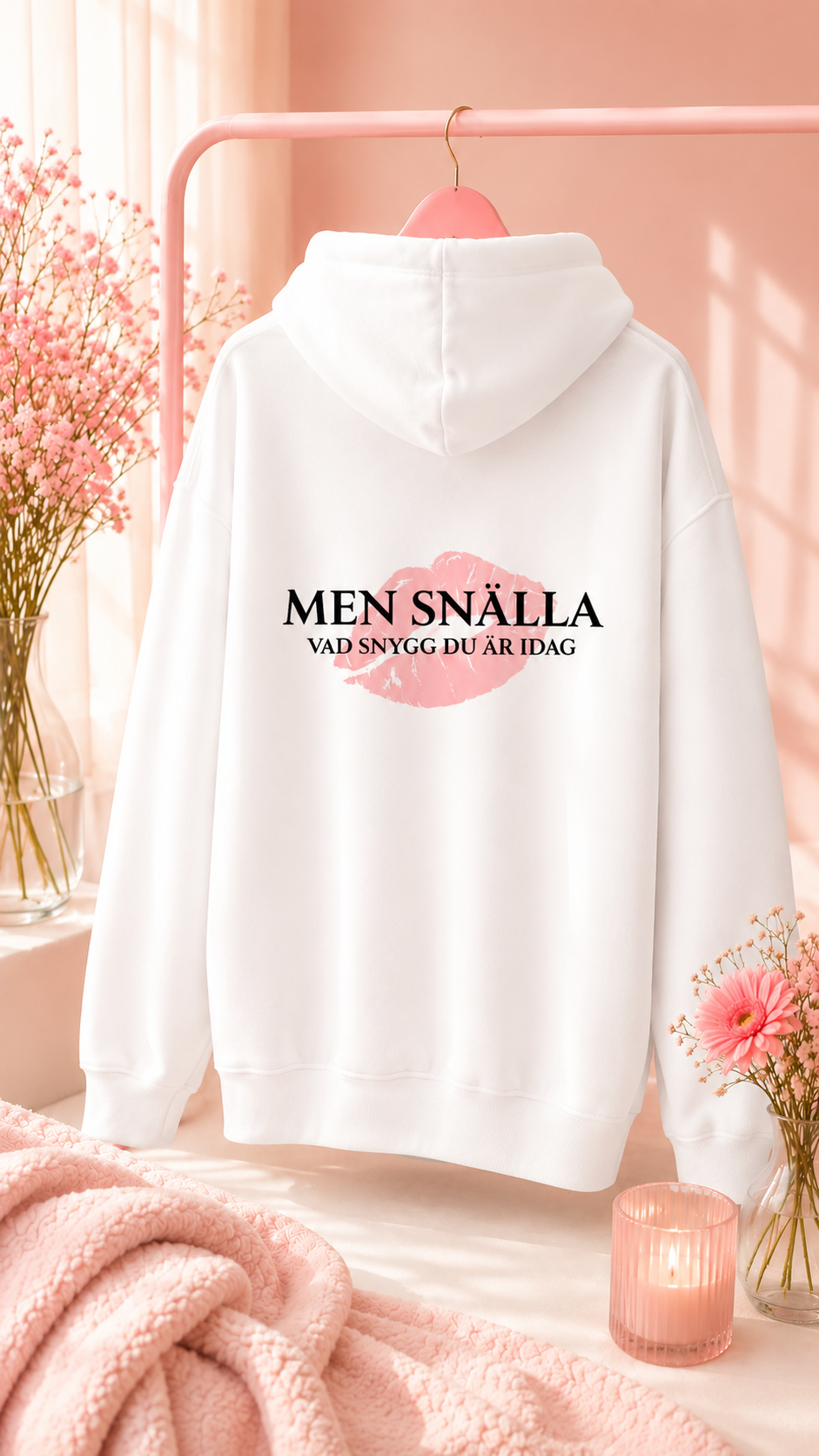 Hoodie barn - Men snälla vad snygg du är idag