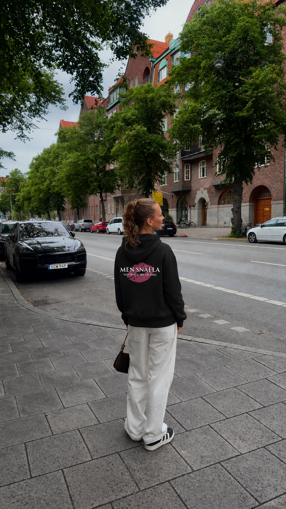 Hoodie unisex - Men snälla, vad snygg du är idag