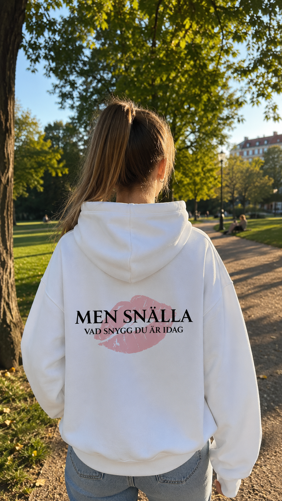 Hoodie barn - Men snälla vad snygg du är idag